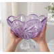 Фруктовниця на ніжці 28,5 см Bohemia Flora Amethyst 6KG79 72T30 285 F