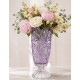 Ваза на нозі 36,5см Bohemia Flora Amethyst 8KH29 72T30 365 F