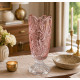 Ваза на нозі 36,5см Bohemia Flora Pink 8KH29 72T31 365