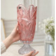 Ваза на нозі 36,5см Bohemia Flora Pink 8KH29 72T31 365