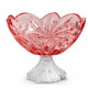 Фруктовниця на ніжці 28,5 см Bohemia Flora Pink 6KG79 72T31 285 P