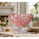 Фруктовниця на ніжці 28,5 см Bohemia Flora Pink 6KG79 72T31 285 P