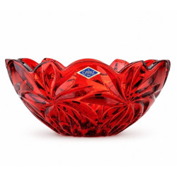 Фруктовниця 28см Bohemia Flora Red 6KG79 72T62 280 R