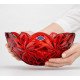 Фруктовниця 28см Bohemia Flora Red 6KG79 72T62 280 R