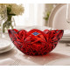 Фруктовниця 28см Bohemia Flora Red 6KG79 72T62 280 R