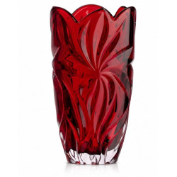 Ваза 28см Bohemia Flora Red 8KH29 72T62 280 R