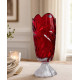 Ваза на ніжці 36,5см Bohemia Flora Red 8KH29 72T62 365 R