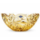 Фруктовниця 28см Bohemia Flora Amber 6KG79 72W13 280 H