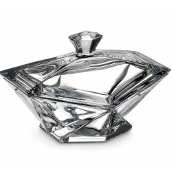 Цукерниця з кришкою 22,5см Bohemia Origami 5K952 99V36 225
