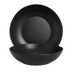 Тарілка супова кругла 20см Luminarc Apy Black X1944