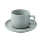 Чашка&блюдце 250мл Milika Sonata Grey (M0430-3144-CS-GY)