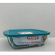 Форма для випікання прямокутна з кришкою 23х15х7см/1.2л Pyrex Cook&Store (215P000/7646)