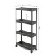 Етажерка 54х18х91 см VIOLET HOUSE Long Shelf GREY (6014)