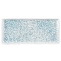 Блюдо плоске прямокутне 33х15см Wilmax Coral Blue Graphics WL-671653 / A
