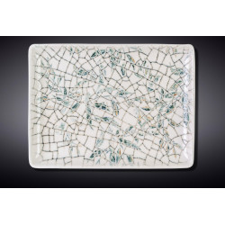 Блюдо плоске прямокутне 30х23см Wilmax Olive Green Graphics WL-671552 / A