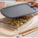 Форма для запікання з кришкою (прямокутна) 1,95л/34*19см Боркам Pasabahce 59006g