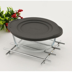 Форма для запікання з кришкою (кругла) 2,2л/22см Боркам Pasabahce 59001g