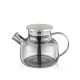 Чайник 950мл з фільтром спіраль та металевою кришкою Wilmax Thermo SmokyGrey WL-888.810.002 / A