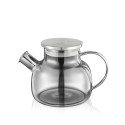 Чайник 950мл з фільтром спіраль та металевою кришкою Wilmax Thermo SmokyGrey WL-888.810.002 / A