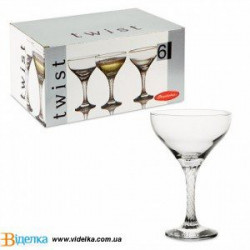 Набор бокалов для шампанского Pasabahce Twist 44616