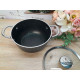 Каструля 6,2 л (28 х 12 см) OMS 3118-28-6,2л-black