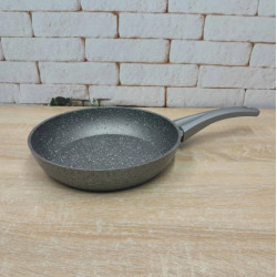 Сковорідка 18*5 см (1 л) без кришки OMS 3210.00.07-18-1л-Grey