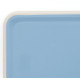 Дошка кухонна прямокутна пластик з силіконом 33х23,5х1,2см Lessner Sky Blue 10313