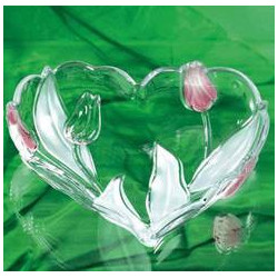 WG Nadin Satin-Rose Салатник сердце 240мм W6463