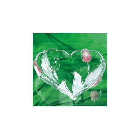 WG Nadin Satin-Rose Салатник сердце 240мм W6463