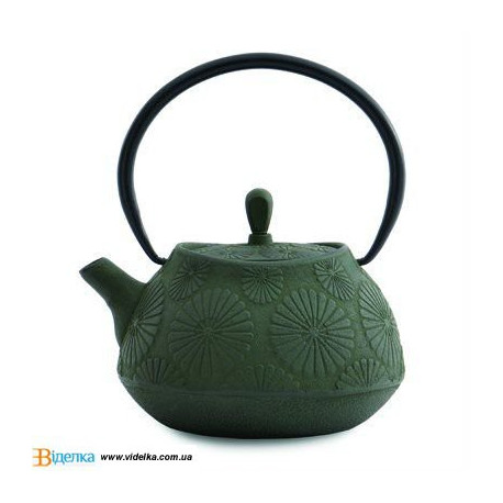 Чайник заварочный чугунный, темно-зеленый  1,1 л Berghoff 1107122