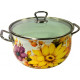 Кастрюля 16 см 2,1 л Желтый георгин Interos 15063