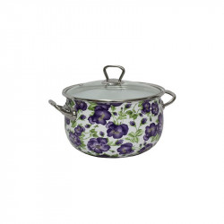 Кастрюля 16 см 2,1 л Фиалка Interos 1975