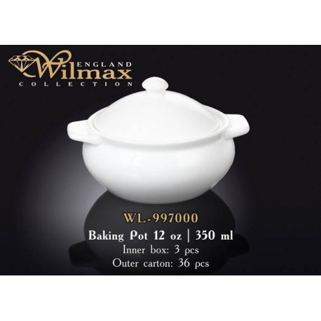 Wilmax Горшочек д-запекания 350мл WL-997000