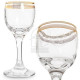 Рюмка 60мл/6шт Бистро декор "Каскад" TL40-134 Гусь хрустальный