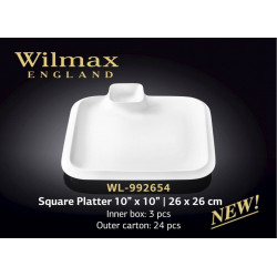 Блюдо квадратное 26х26см Wilmax WL-992654