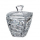 Конфетница Bohemia Facet 140 мм  с крышкой