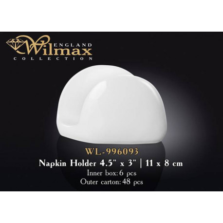 Wilmax Подставка д-салфеток 11х8cм WL-996093