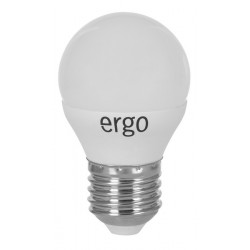 Светодиодная лампа (LED) ERGO Standard G45 E27 4W 220V 3000K (LSTG45E274AWFN)