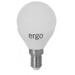 Светодиодная лампа (LED) ERGO Standard G45 E14 4W 220V 3000K (LSLSTG45E144AWFN)