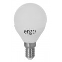Светодиодная лампа (LED) ERGO Standard G45 E14 5W 220V 3000K (LSTG45E145AWFN)