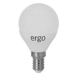 Светодиодная лампа (LED) ERGO Standard G45 E14 6W 220V 4100K (LSTG45E146ANFN)
