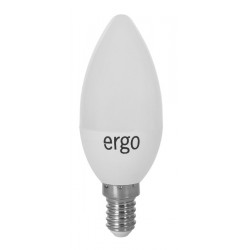 Светодиодная лампа (LED) ERGO Standard C37 E14 4W 220V 3000K (LSTC37E144AWFN)