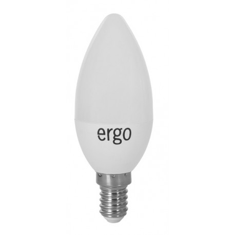 Светодиодная лампа (LED) ERGO Standard C37 E14 4W 220V 3000K (LSTC37E144AWFN)
