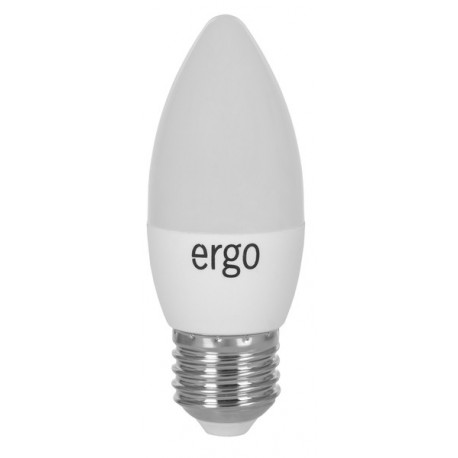 Светодиодная лампа (LED) ERGO Standard C37 E27 6W 220V 3000K (LSTC37E276AWFN)