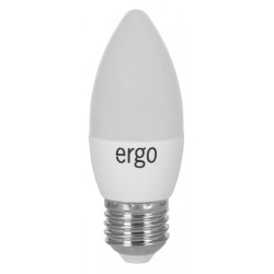 Светодиодная лампа (LED) ERGO Standard C37 E27 6W 220V 4100K (LSTC37E276ANFN)