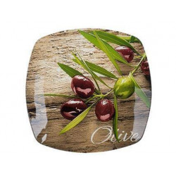Блюдо квадратное 25см Viva Olive Tree S350010B-Q077