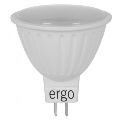 Светодиодная лампа (LED) ERGO Standard  MR16 GU5.3 7W 220V 3000K (LSTGU5.37AWFN)
