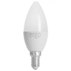 Светодиодная лампа (LED) ERGO Standard C37 E14 6W 220V 3000K (LBCC37E146AWFN)