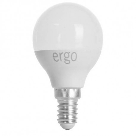 Светодиодная лампа (LED) ERGO Standard G45 E14 6W 220V 4100K (LBCG45E146ANFN)
