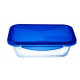 Форма прямоугольная с крышкой 30х23х9см 3,3л Pyrex Cook&Go 283PG00